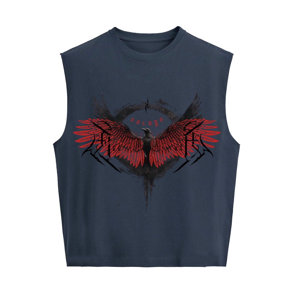 Ecobiza - DTHRVN - Boxy Cropped Heavyweight Tank