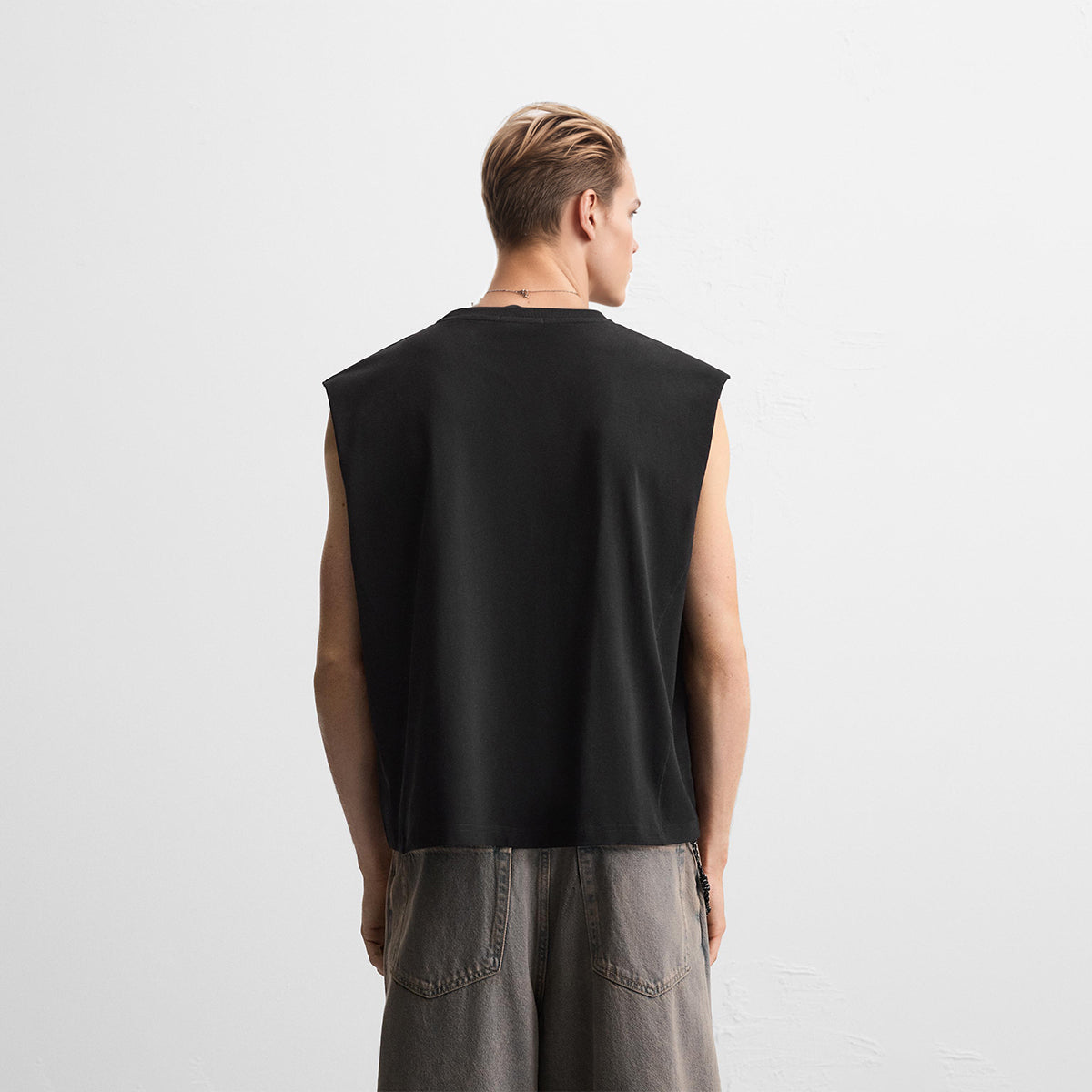 Ecobiza - NeoRonin - Unisex Cropped Boxy Heavyweight Tank