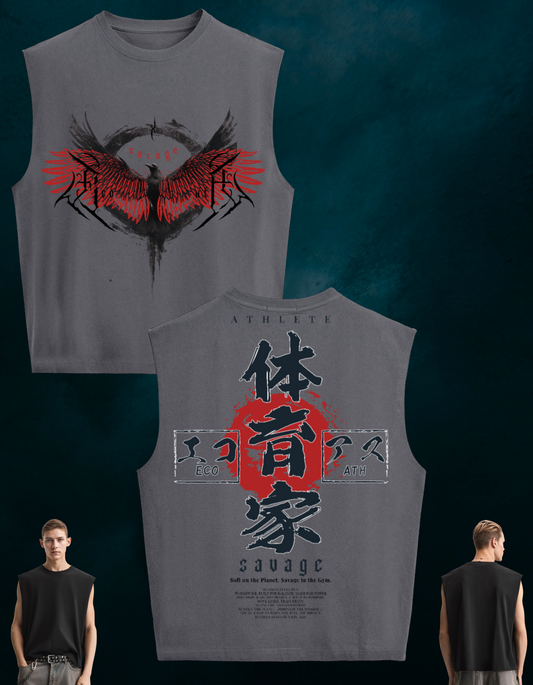 Ecobiza - DTHRVN - Boxy Cropped Heavyweight Tank