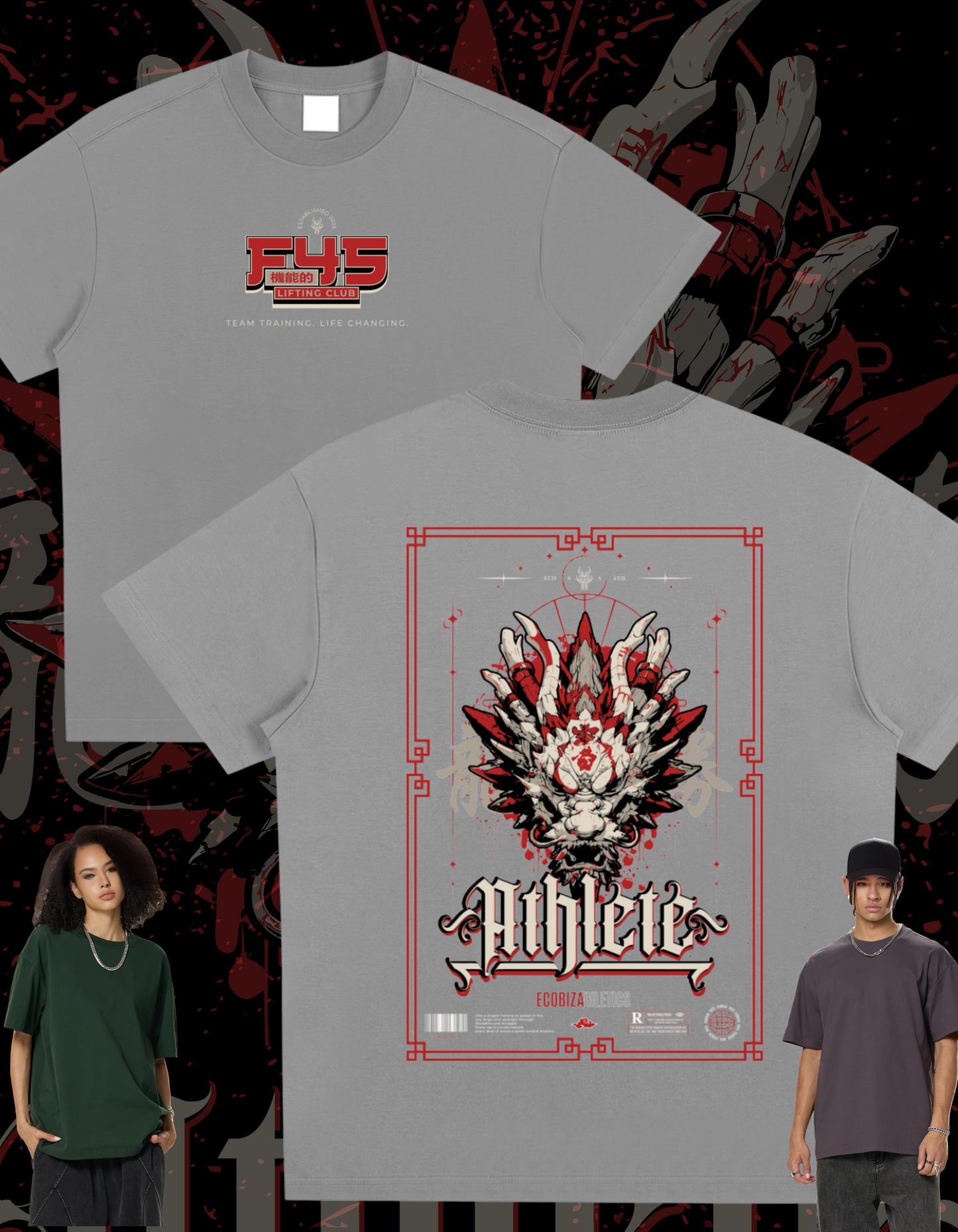 F45 - Awaken the Dragon - Cloudsoft Cooling Tee