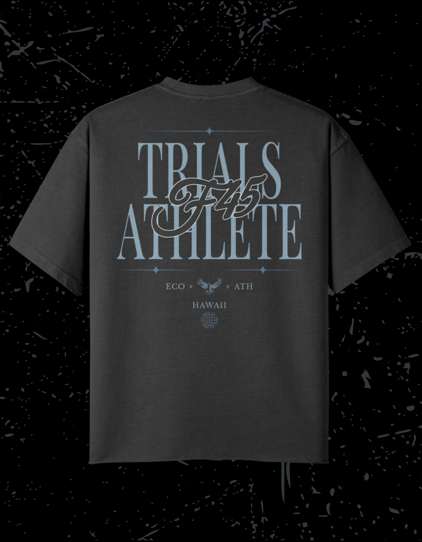 F45 - Trials Victory Tee - Heavyweight Raw Hem