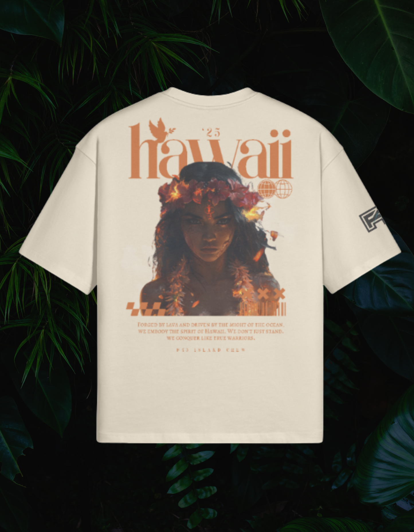 F45 - House of Pele - Oversized Boxy Tee