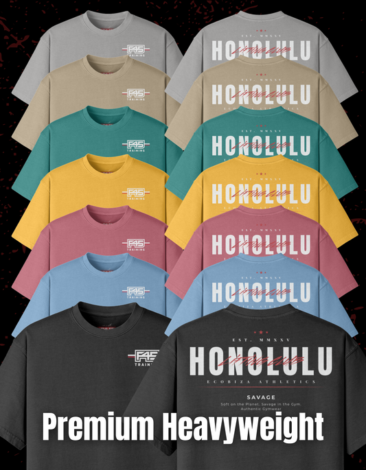 F45 HLC - Essentials Tee (Premium Boxy Heavyweight Fit)