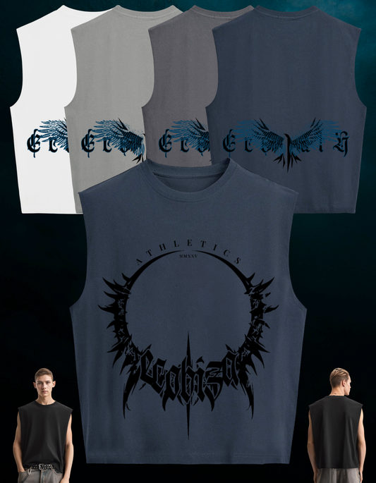 Ecobiza - KINGSCROWN - Boxy Cropped Heavyweight Tank