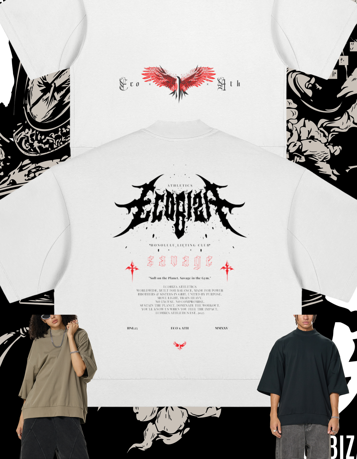 Ecobiza - bloodwing - Heavyweight Pump Cover