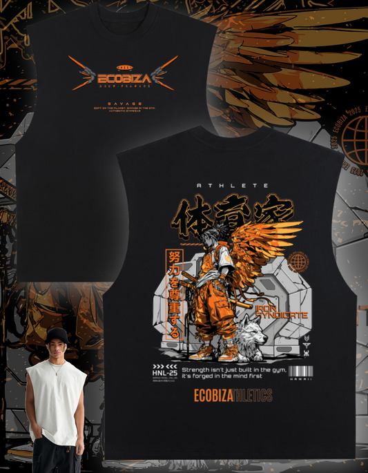 Ecobiza - Iron Angel - Unisex Cloudsoft Tank