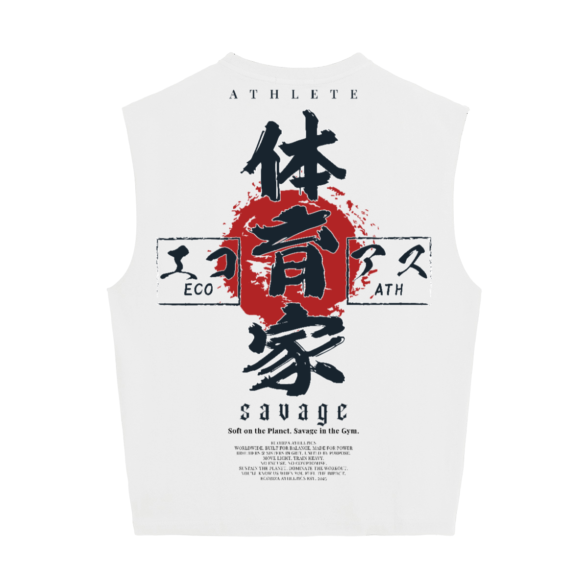 Ecobiza - DTHRVN - Boxy Cropped Heavyweight Tank