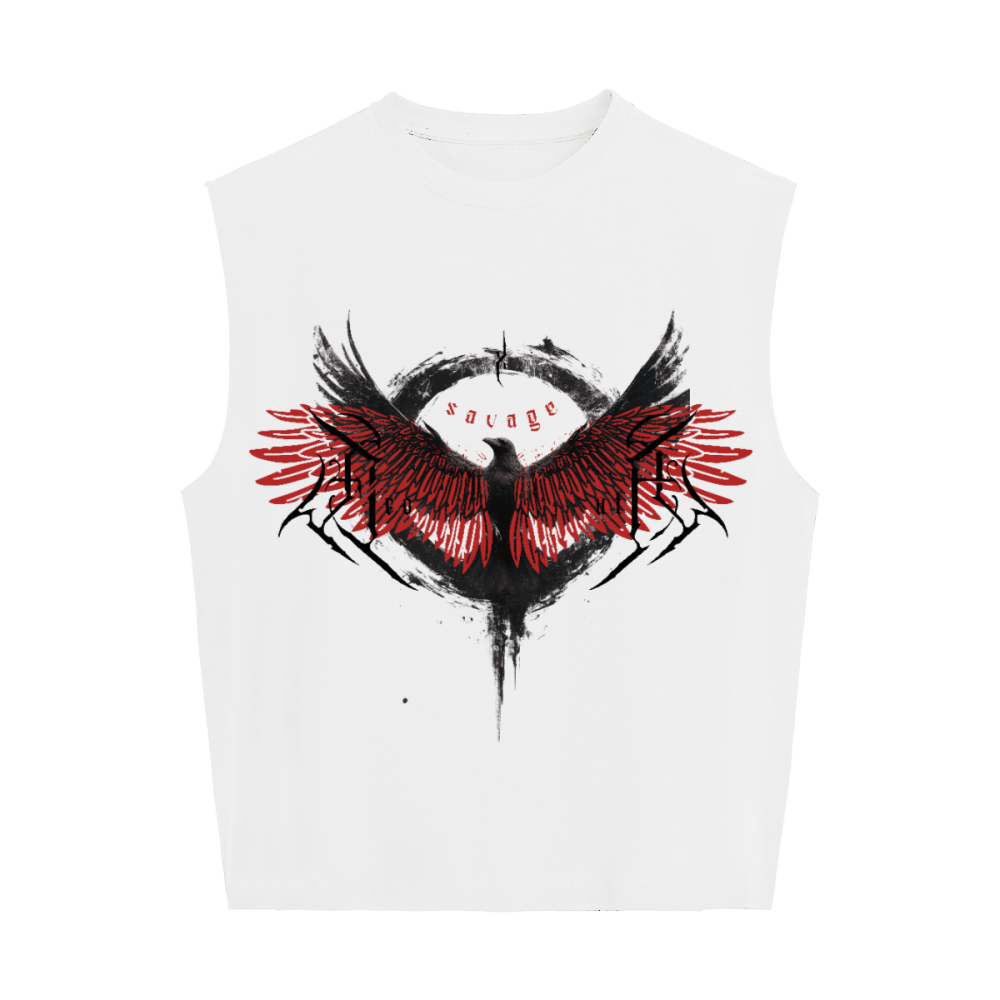 Ecobiza - DTHRVN - Boxy Cropped Heavyweight Tank