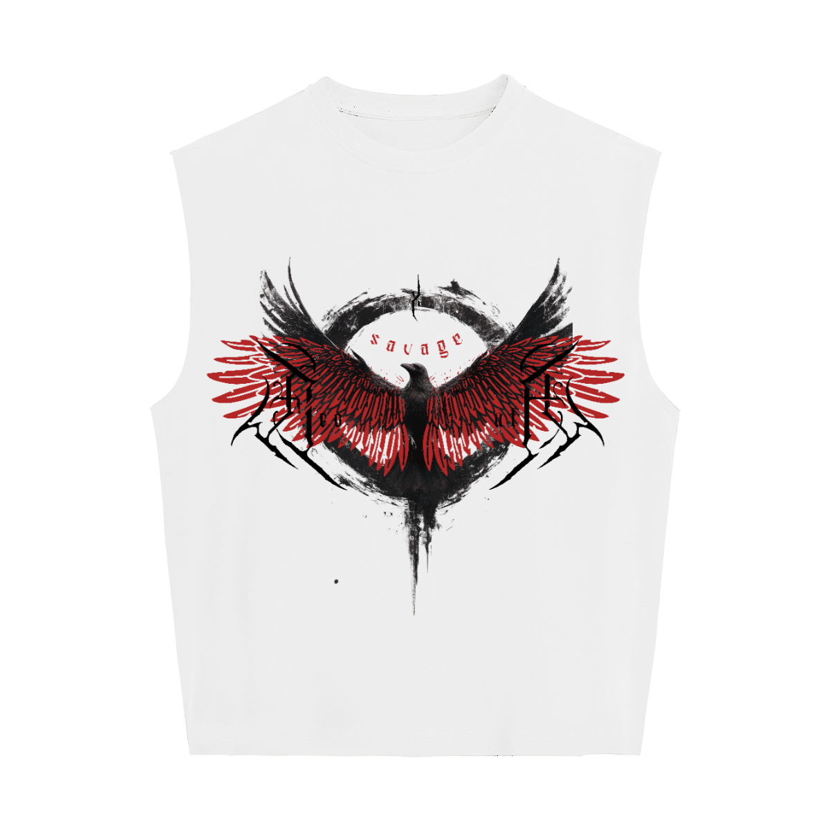 Ecobiza - DTHRVN - Boxy Cropped Heavyweight Tank
