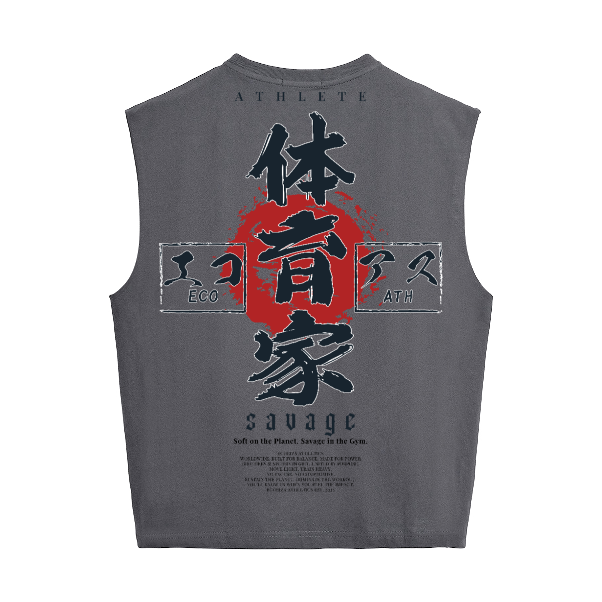 Ecobiza - DTHRVN - Boxy Cropped Heavyweight Tank