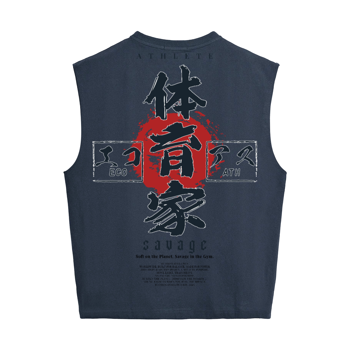 Ecobiza - DTHRVN - Boxy Cropped Heavyweight Tank