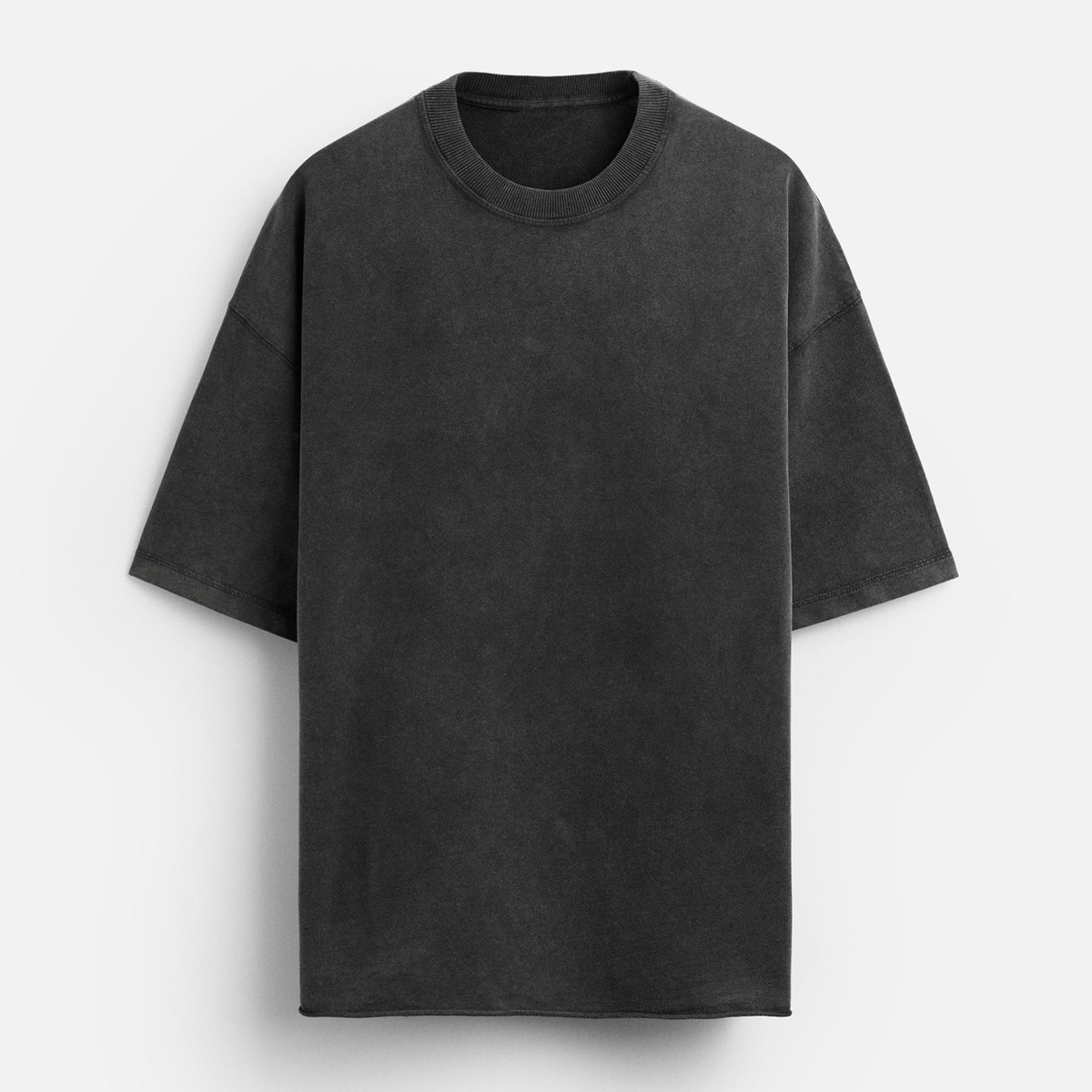 Ecobiza - RVNGTHK - Unisex Oversized Obsidian Fade Heavyweight Tee