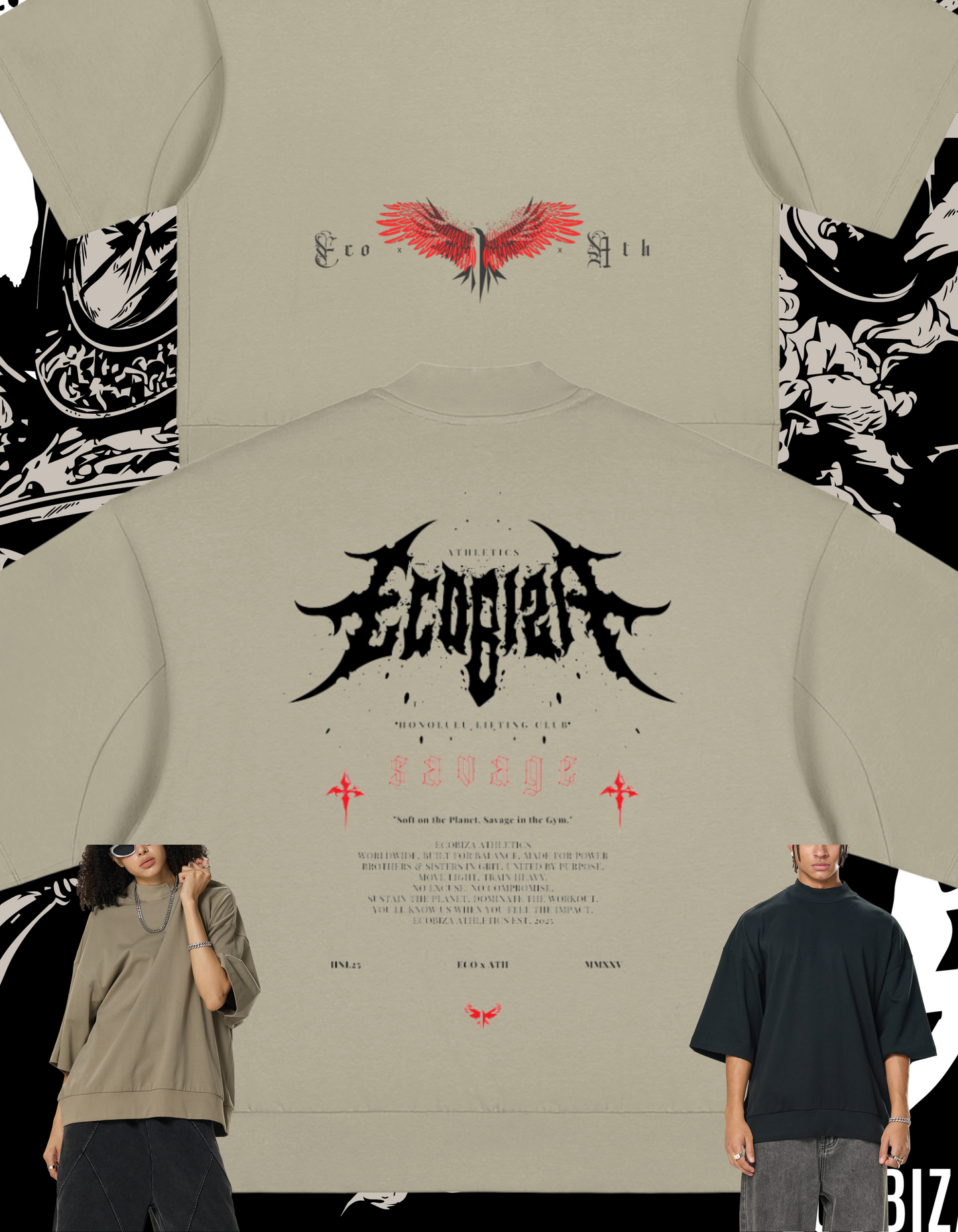 Ecobiza - bloodwing - Heavyweight Pump Cover