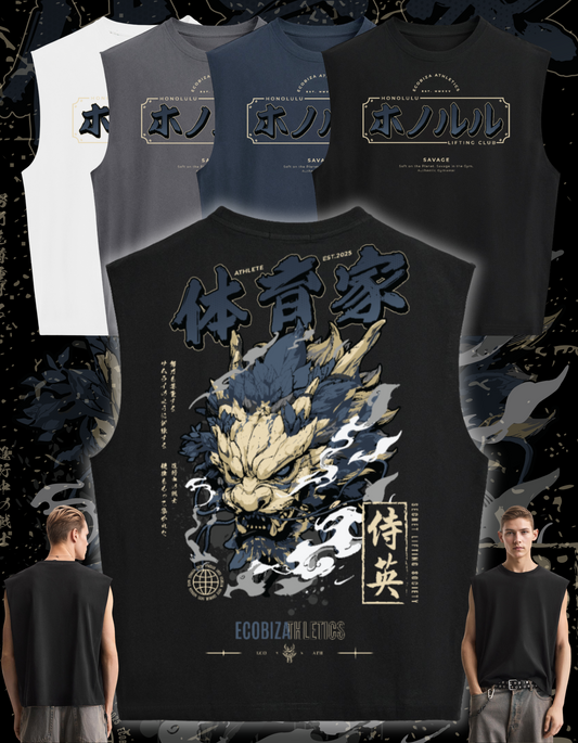 Ecobiza - Drip of the Dragon - Unisex Cropped Boxy Tank
