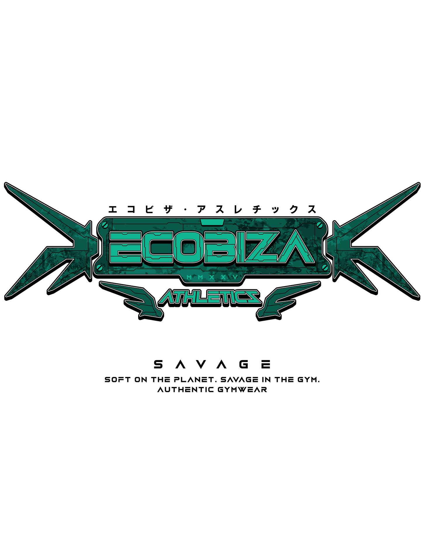 Ecobiza - Ghostwolf - Cropped Boxy Heavyweight Tank