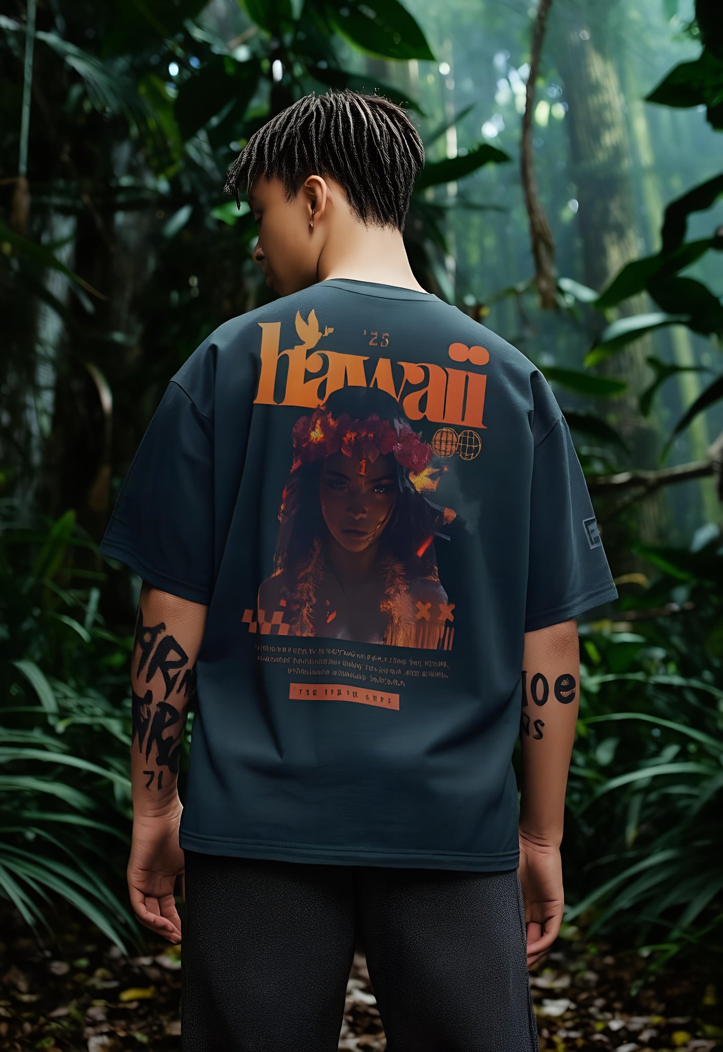 F45 - House of Pele - Oversized Boxy Tee