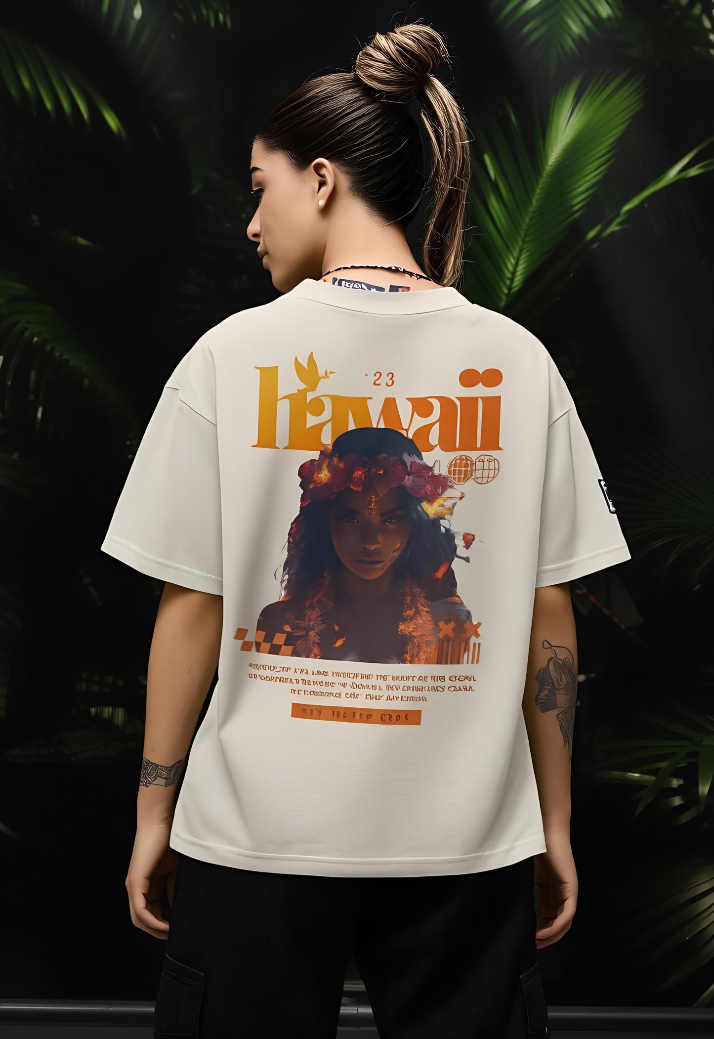 F45 - House of Pele - Oversized Boxy Tee