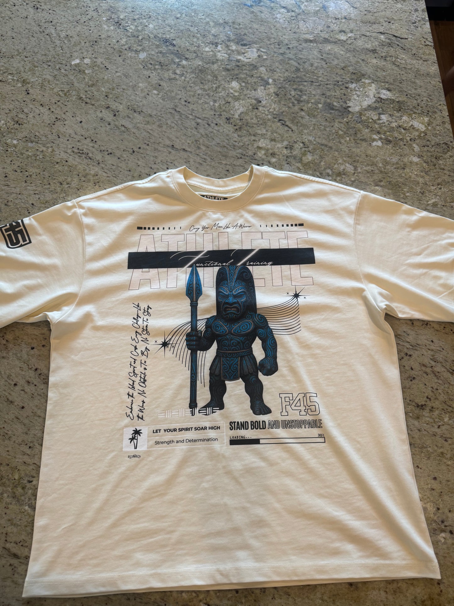 F45 - House of Pele - Oversized Boxy Tee